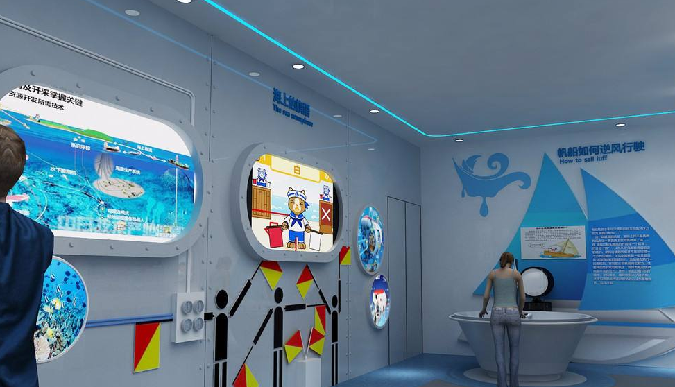 海洋展館設計多媒體與圖文展項,傳播海洋知識 海洋展館設計多媒體與圖文展項,傳播海洋知識